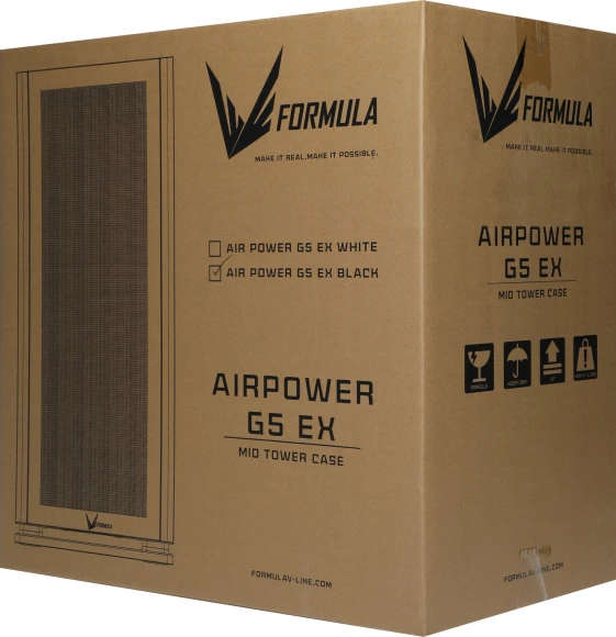 Корпус Formula Air Power G5 EX черный без БП ATX 5x120mm 3x140mm 2xUSB3.0 audio bott PSU Корпус Formula Air Power G5 EX черный без БП ATX 5x120mm 3x140mm 2xUSB3.0 audio bott PSU