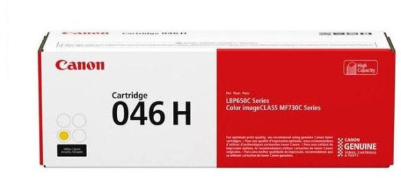 Картридж лазерный Canon 046HY 1251C002 желтый (5000стр.) для Canon i-SENSYS LBP650/MF730 Картридж лазерный Canon 046HY 1251C002 желтый (5000стр.) для Canon i-SENSYS LBP650/MF730