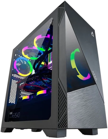 Корпус Azza Eclipse черный без БП ATX 9x120mm 5x140mm 2xUSB2.0 1xUSB3.0 audio bott PSU Корпус Azza Eclipse черный без БП ATX 9x120mm 5x140mm 2xUSB2.0 1xUSB3.0 audio bott PSU