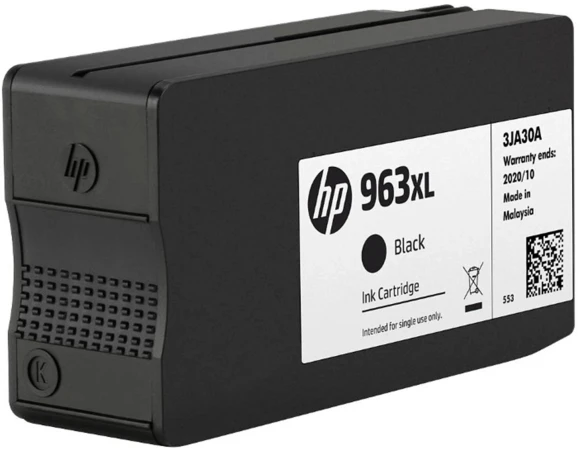 Картридж струйный HP 963XL 3JA30AE черный (2000стр.) для HP OfficeJet Pro 901x/902x HP