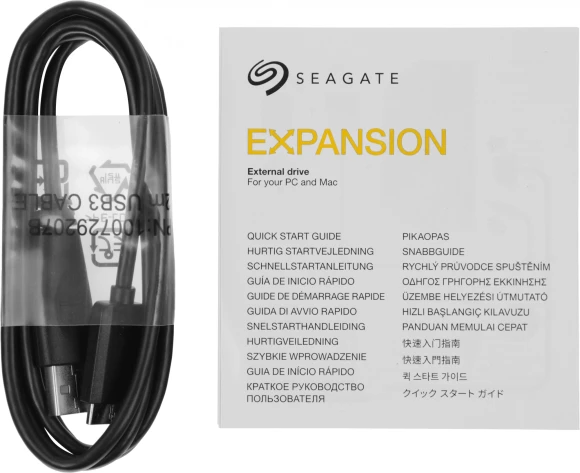 Жесткий диск Seagate USB3.0 10TB STKP10000400 Expansion 3.5" черный Жесткий диск Seagate USB3.0 10TB STKP10000400 Expansion 3.5" черный