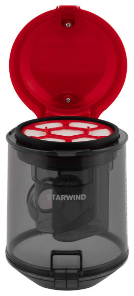 Пылесос Starwind SCV2550 2500Вт красный/черный