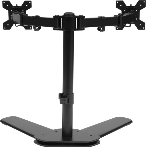 Кронштейн для мониторов ЖК Buro M042 черный 17"-27" макс.8кг настольный поворот и наклон