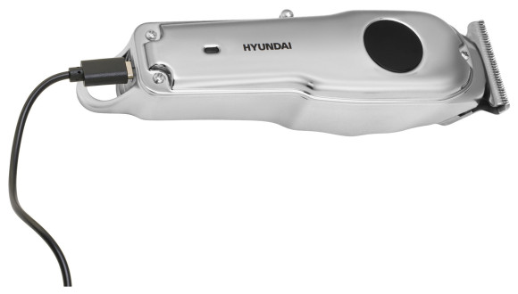 Машинка для стрижки Hyundai H-HC7111 серебристый/черный 3Вт (насадок в компл:3шт) Машинка для стрижки Hyundai H-HC7111 серебристый/черный 3Вт (насадок в компл:3шт)