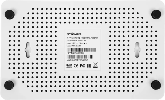Шлюз IP Flyingvoice G504 белый