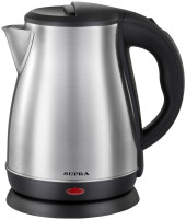 Чайник электрический Supra KES-1822 1.8л. 1500Вт серебристый/черный корпус: металл Чайник электрический Supra KES-1822 1.8л. 1500Вт серебристый/черный корпус: металл