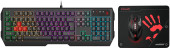 Клавиатура + мышь A4Tech Bloody B1700 клав:черный мышь:черный USB LED (B1700 (B140N + ES7 + BP-50M)) Клавиатура + мышь A4Tech Bloody B1700 клав:черный мышь:черный USB LED (B1700 (B140N + ES7 + BP-50M))