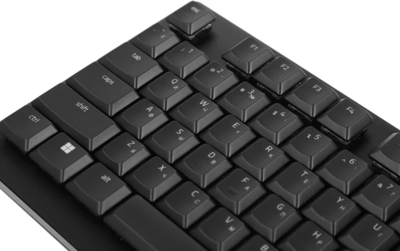 Клавиатура Razer DeathStalker V2 Pro механическая черный USB беспроводная BT/Radio Multimedia for gamer LED (RZ03-04360800-R3R1) Клавиатура Razer DeathStalker V2 Pro механическая черный USB беспроводная BT/Radio Multimedia for gamer LED (RZ03-04360800-R3R1)