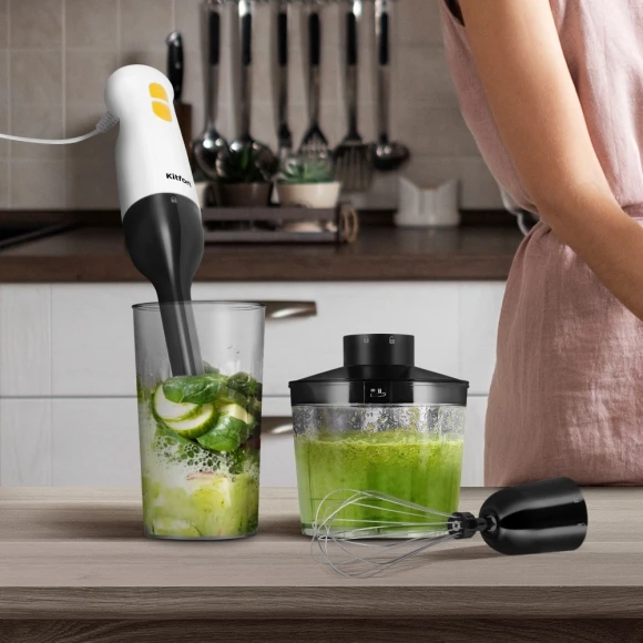 Блендер погружной Kitfort КТ-3511 250Вт белый/черный Блендер погружной Kitfort КТ-3511 250Вт белый/черный