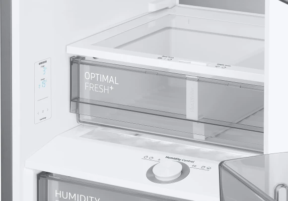 Холодильник Samsung RB34C7B5E12/EF 2-хкамерн. белый стекло инвертер