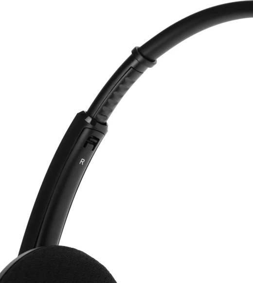 Наушники с микрофоном Acer OHW307 черный 1.8м накладные оголовье (ZL.HDSEE.002)