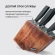 Набор ножей кухон. Rondell Lincor RD-482 компл.:6предм. с подставкой коричневый подар.коробка