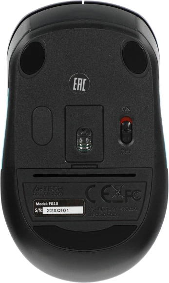 Мышь A4Tech Fstyler FG10 черный/синий оптическая 2000dpi беспров. USB 4but (FG10 BLUE) Мышь A4Tech Fstyler FG10 черный/синий оптическая 2000dpi беспров. USB 4but (FG10 BLUE)