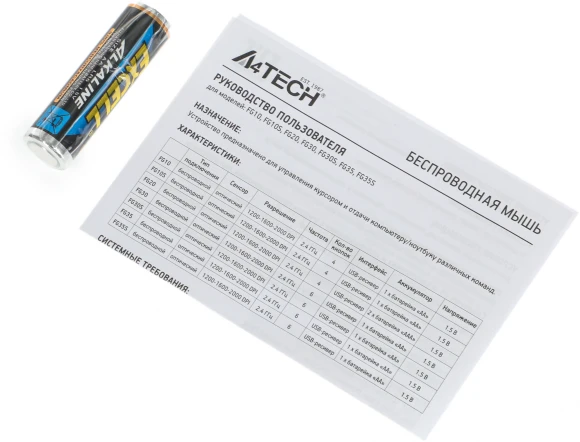 Мышь A4Tech Fstyler FG10 черный/синий оптическая 2000dpi беспров. USB 4but (FG10 BLUE) Мышь A4Tech Fstyler FG10 черный/синий оптическая 2000dpi беспров. USB 4but (FG10 BLUE)