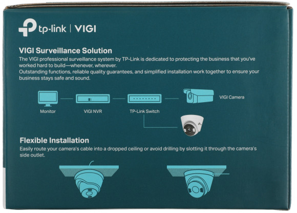 Камера видеонаблюдения IP TP-Link Vigi C440 4-4мм цв. корп.:белый/черный (VIGI C440(4MM))