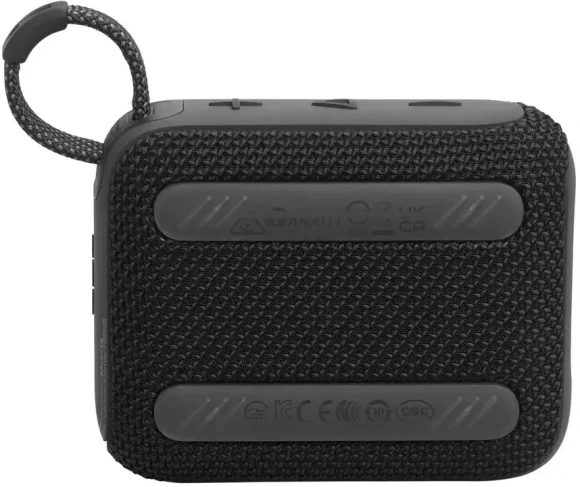 Колонка порт. JBL GO 4 черный/оранжевый 4.2W 1.0 BT 850mAh