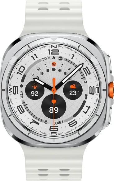 Смарт-часы Samsung Galaxy Watch Ultra LTE 47мм 1.5" AMOLED корп.белый рем.белый (SM-L705FZWACAU)