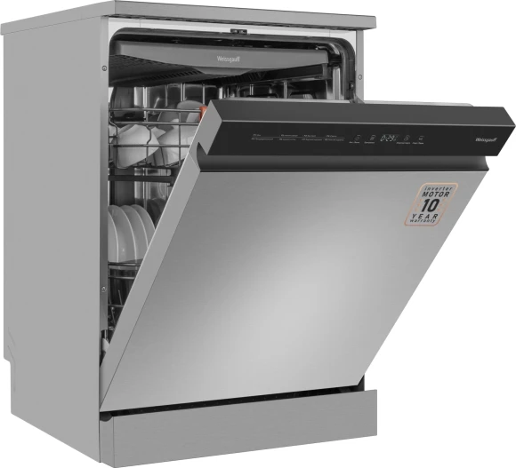 Посудомоечная машина Weissgauff DW 6038 X Inverter серебристый (полноразмерная) инвертер