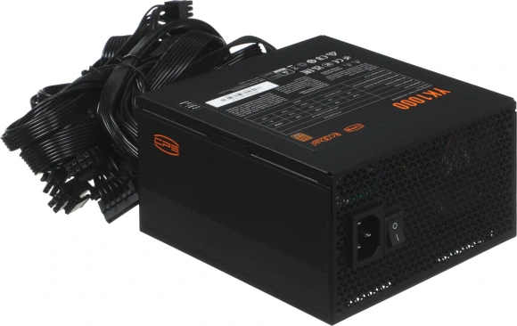 Блок питания PcCooler ATX 1000W YK1000 80+ bronze (20+4pin) APFC 135mm fan 6xSATA Cab Manag RTL