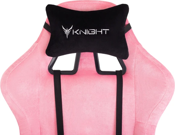 Кресло игровое Knight Terminator розовый Velvet 36 крестов. металл Кресло игровое Knight Terminator розовый Velvet 36 крестов. металл