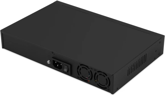 Коммутатор Digma DSP216F-1G-1C-R300 (L2) 16x100Мбит/с 1x1Гбит/с 1xКомбо(1000BASE-T/SFP) 16PoE 16PoE+ 2PoE++ 300W неуправляемый