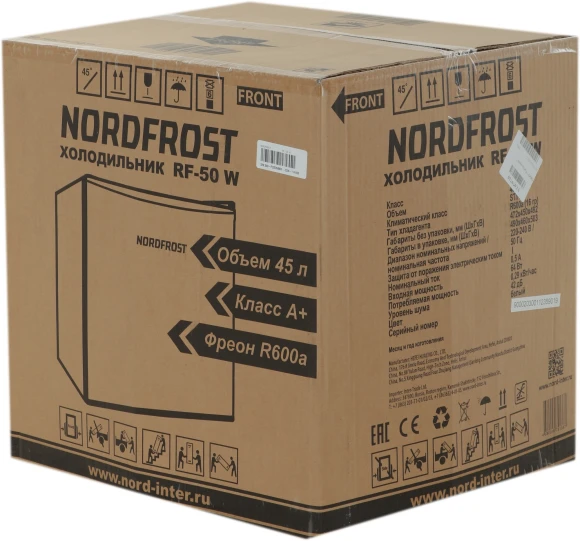 Холодильник Nordfrost Cottage RF-50 W 1-нокамерн. белый Холодильник Nordfrost Cottage RF-50 W 1-нокамерн. белый