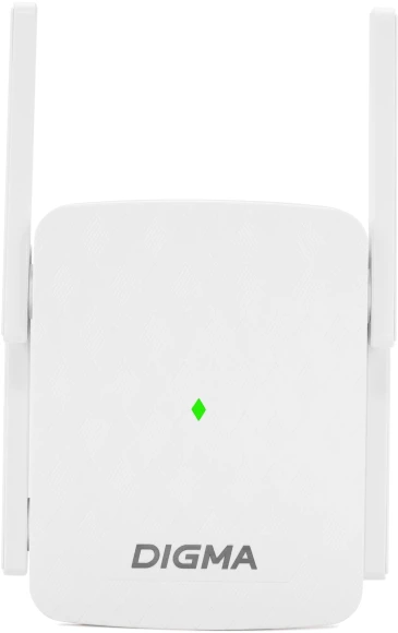 Повторитель беспроводного сигнала Digma D-WR310 (D-WR310V2) N300 Wi-Fi белый Повторитель беспроводного сигнала Digma D-WR310 (D-WR310V2) N300 Wi-Fi белый