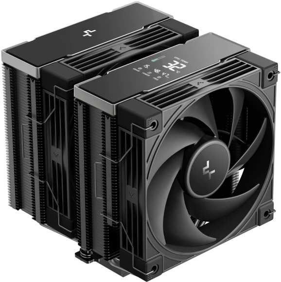 Устройство охлаждения(кулер) Deepcool AK700 Digital NYX Soc-AM5/AM4/1200/1700/1851 черный 4-pin 21-36dB Al+Cu LCD 280W 1252gr Ret (R-AK700-BKNNMN-GJD-1) Устройство охлаждения(кулер) Deepcool AK700 Digital NYX Soc-AM5/AM4/1200/1700/1851 черный 4-pin 21-36dB Al+Cu LCD 280W 1252gr Ret (R-AK700-BKNNMN-GJD-1)