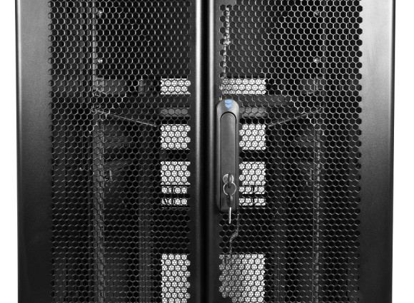 Шкаф серверный ЦМО (ШТК-СП-42.6.10-44АА-9005) напольный 42U 600x990мм пер.дв.перфор. 2 бок.пан. задн.дв.перфор. направл.под закл.гайки 1350кг черный 690мм 139кг 120град. 1950мм IP20 сталь Шкаф серверный ЦМО (ШТК-СП-42.6.10-44АА-9005) напольный 42U 600x990мм пер.дв.перфор. 2 бок.пан. задн.дв.перфор. направл.под закл.гайки 1350кг черный 690мм 139кг 120град. 1950мм IP20 сталь