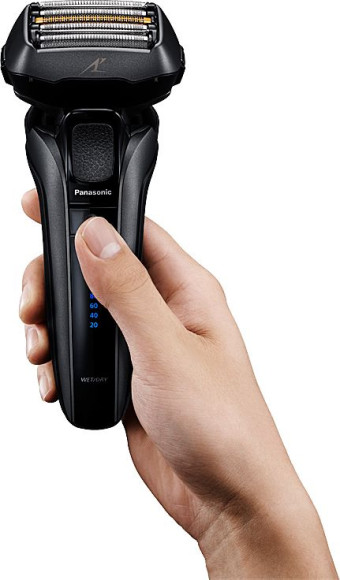 Бритва сетчатая Panasonic ES-LV6U реж.эл.:5 питан.:аккум. черный