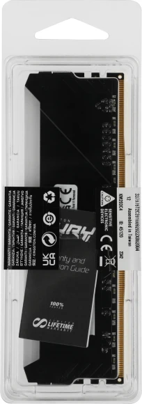Память DDR4 16GB 3200MHz Kingston KF432C16BB12A/16 Fury Beast RGB RTL Gaming PC4-25600 CL16 DIMM 288-pin 1.35В dual rank с радиатором Ret Память DDR4 16GB 3200MHz Kingston KF432C16BB12A/16 Fury Beast RGB RTL Gaming PC4-25600 CL16 DIMM 288-pin 1.35В dual rank с радиатором Ret