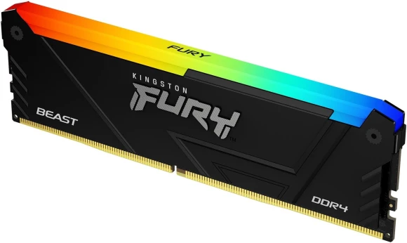 Память DDR4 16GB 3200MHz Kingston KF432C16BB12A/16 Fury Beast RGB RTL Gaming PC4-25600 CL16 DIMM 288-pin 1.35В dual rank с радиатором Ret Память DDR4 16GB 3200MHz Kingston KF432C16BB12A/16 Fury Beast RGB RTL Gaming PC4-25600 CL16 DIMM 288-pin 1.35В dual rank с радиатором Ret