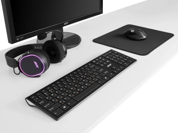 Клавиатура Acer OKR020 черный USB беспроводная slim Multimedia (ZL.KBDEE.004) Клавиатура Acer OKR020 черный USB беспроводная slim Multimedia (ZL.KBDEE.004)