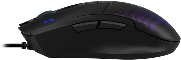 Мышь A4Tech Bloody L65 Max черный/фиолетовый оптическая 12000dpi USB 6but (L65 MAX/HONEYCOMB)