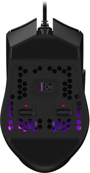 Мышь A4Tech Bloody L65 Max черный/фиолетовый оптическая 12000dpi USB 6but (L65 MAX/HONEYCOMB)