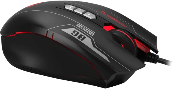 Мышь A4Tech Bloody ES7 черный оптическая 6000dpi USB 8but Мышь A4Tech Bloody ES7 черный оптическая 6000dpi USB 8but