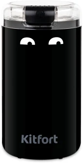 Кофемолка Kitfort КТ-7116 200Вт сист.помол.:ротац.нож вместим.:40гр черный Кофемолка Kitfort КТ-7116 200Вт сист.помол.:ротац.нож вместим.:40гр черный