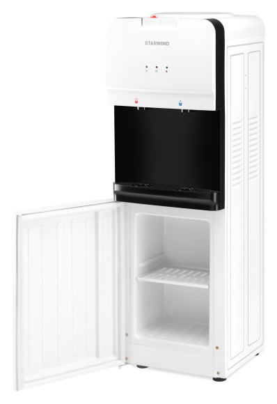 Кулер Starwind SW-1005EW напольный электронный белый/черный