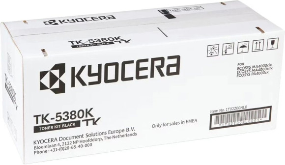 Картридж лазерный Kyocera TK-5380K 1T02Z00NL0 черный (13000стр.) для Kyocera PA4000cx/MA4000cix/MA4000cifx Картридж лазерный Kyocera TK-5380K 1T02Z00NL0 черный (13000стр.) для Kyocera PA4000cx/MA4000cix/MA4000cifx
