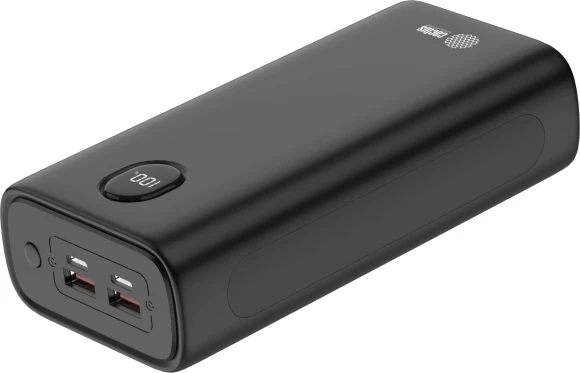 Мобильный аккумулятор Cactus CS-PBFSJA-30000 30000mAh 22.5W 4.5A 2xUSB-A/2xUSB-C черный Мобильный аккумулятор Cactus CS-PBFSJA-30000 30000mAh 22.5W 4.5A 2xUSB-A/2xUSB-C черный