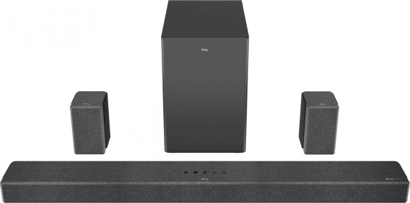 Саундбар TCL X937U 7.1.4 840Вт+180Вт черный