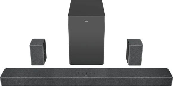 Саундбар TCL X937U 7.1.4 840Вт+180Вт черный