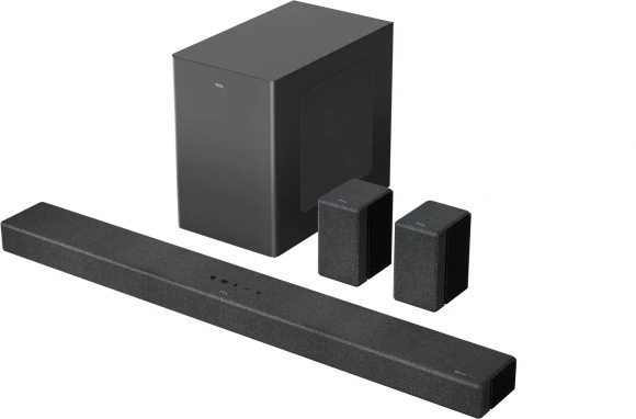 Саундбар TCL X937U 7.1.4 840Вт+180Вт черный