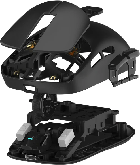 Мышь A4Tech Bloody R77 Ultra Dock черный оптическая 20000dpi беспров. USB 5but