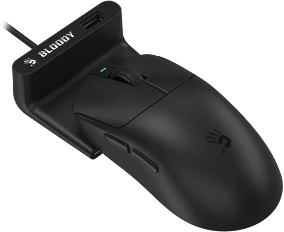 Мышь A4Tech Bloody R77 Ultra Dock черный оптическая 20000dpi беспров. USB 5but