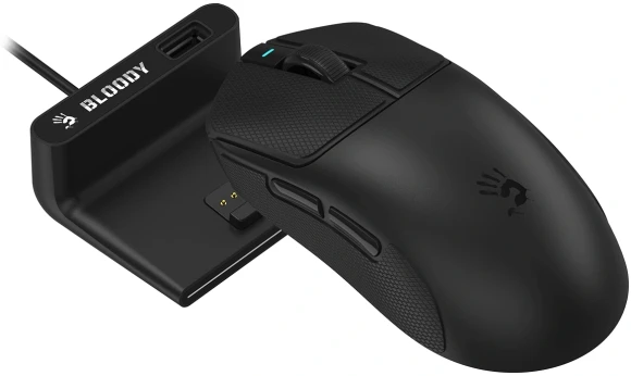 Мышь A4Tech Bloody R77 Ultra Dock черный оптическая 20000dpi беспров. USB 5but
