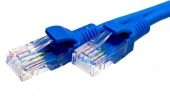 Патч-корд Suprlan 10-0147 UTP RJ-45 вил.-вилка RJ-45 кат.5E 1м синий LSZH 26AWG Патч-корд Suprlan 10-0147 UTP RJ-45 вил.-вилка RJ-45 кат.5E 1м синий LSZH 26AWG