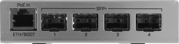 Коммутатор MikroTik CRS305-1G-4S+IN (L3) 1x1Гбит/с 4xКомбо(10GBase-T/SFP+) 4SFP+ управляемый