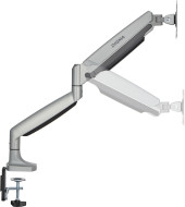 Кронштейн для мониторов ЖК Digma D-MM301 серый 17"-45" макс.15кг крепление к столешнице поворот и наклон Кронштейн для мониторов ЖК Digma D-MM301 серый 17"-45" макс.15кг крепление к столешнице поворот и наклон