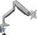 Кронштейн для мониторов ЖК Digma D-MM301 серый 17"-45" макс.15кг крепление к столешнице поворот и наклон Кронштейн для мониторов ЖК Digma D-MM301 серый 17"-45" макс.15кг крепление к столешнице поворот и наклон